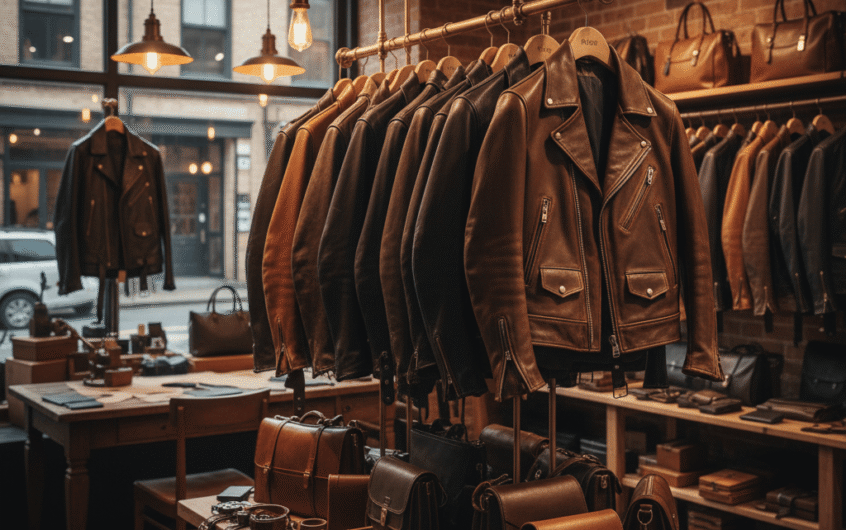 Articles de maroquinerie : sacs et blousons en cuir à privilégier